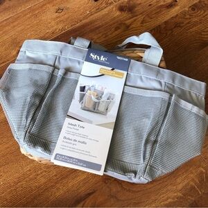 Mesh Tote in Gray